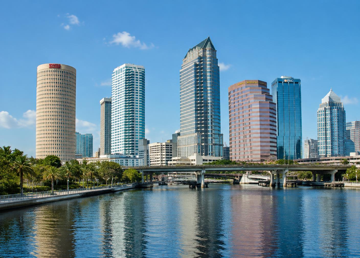 Tampa Bay West Central Florida commercial real estate market skyline